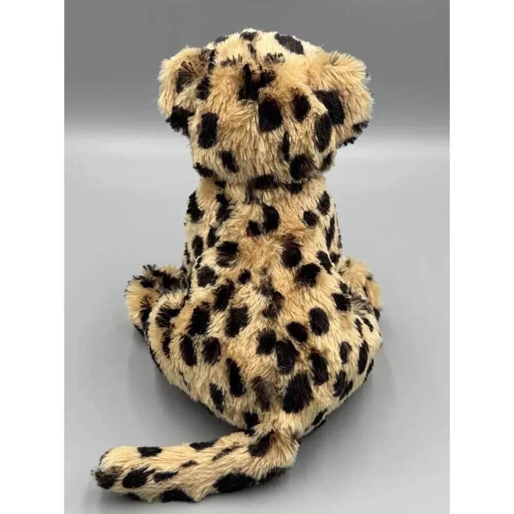 Adventure Planet Spotted Leopard Cheetah Plush 10” Stuffed Animal Wild Cat